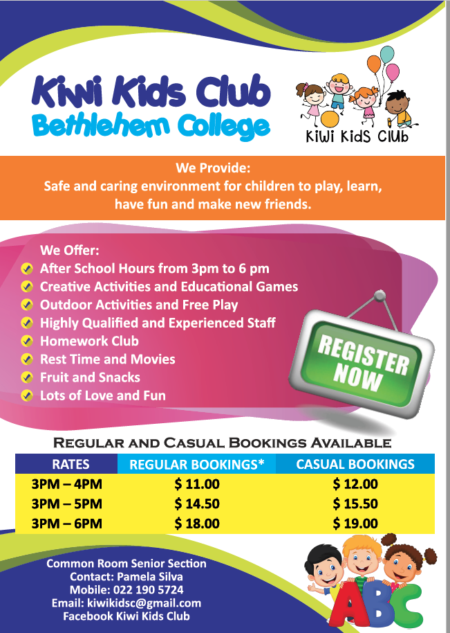 After School Care Flyer Image
