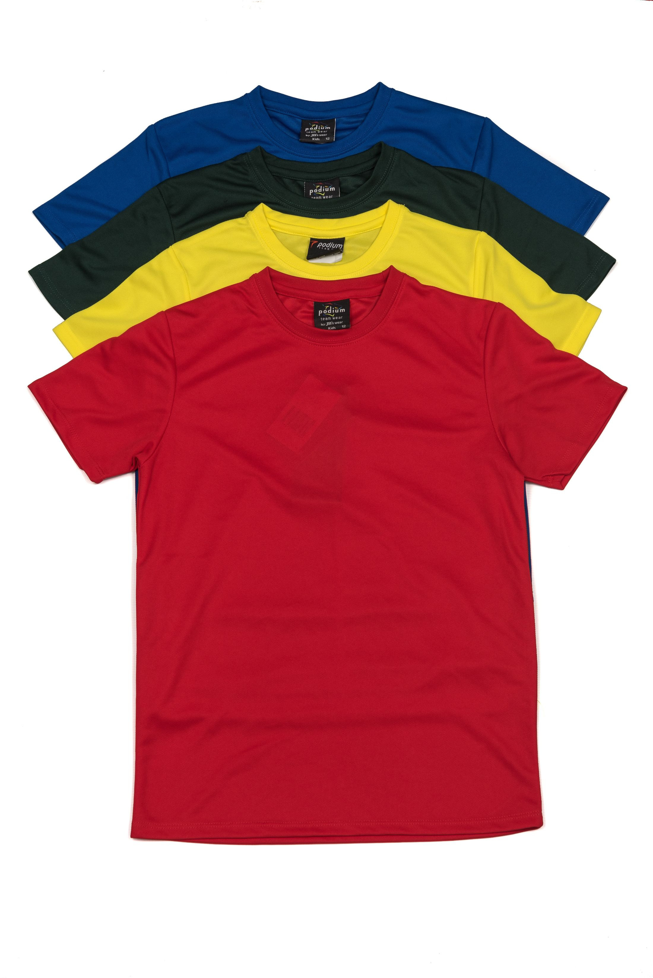 Chapman PE Shirt - Boys and Girls -  Red (Mahaki)