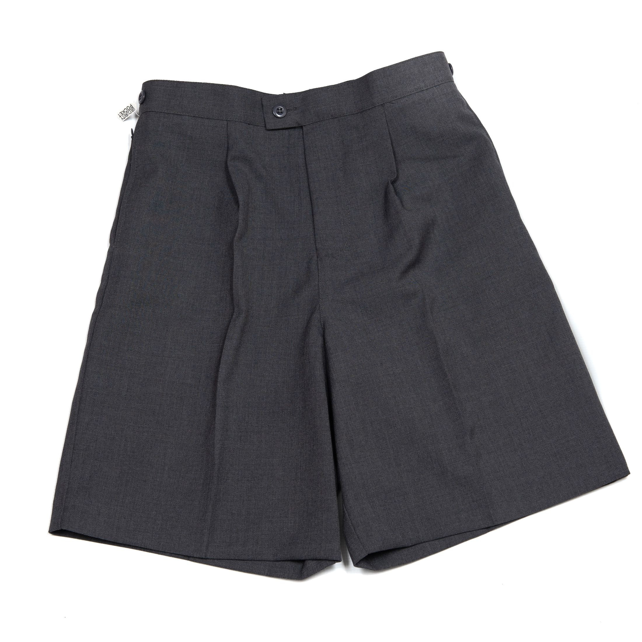 Junior Sec winter grey shorts 